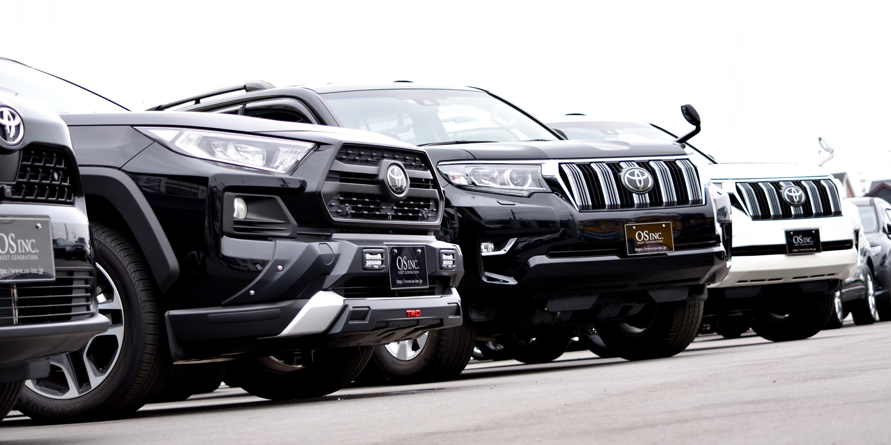 西日本最大級 OS INC. SUV専門店